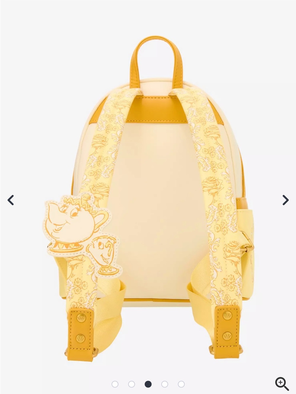 Loungefly Beauty and the Beast Belle Tonal Sketch Portrait Mini Backpack - Picture 3 of 9